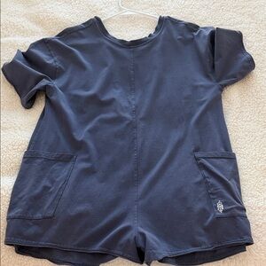 FP Movement by Free People Navy Romper